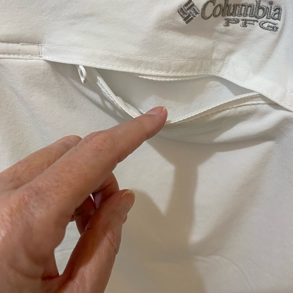 Columbia PFG Ladies Plus White Shorts-5” - w/UPF 50 - 16W - Picture 11 of 14